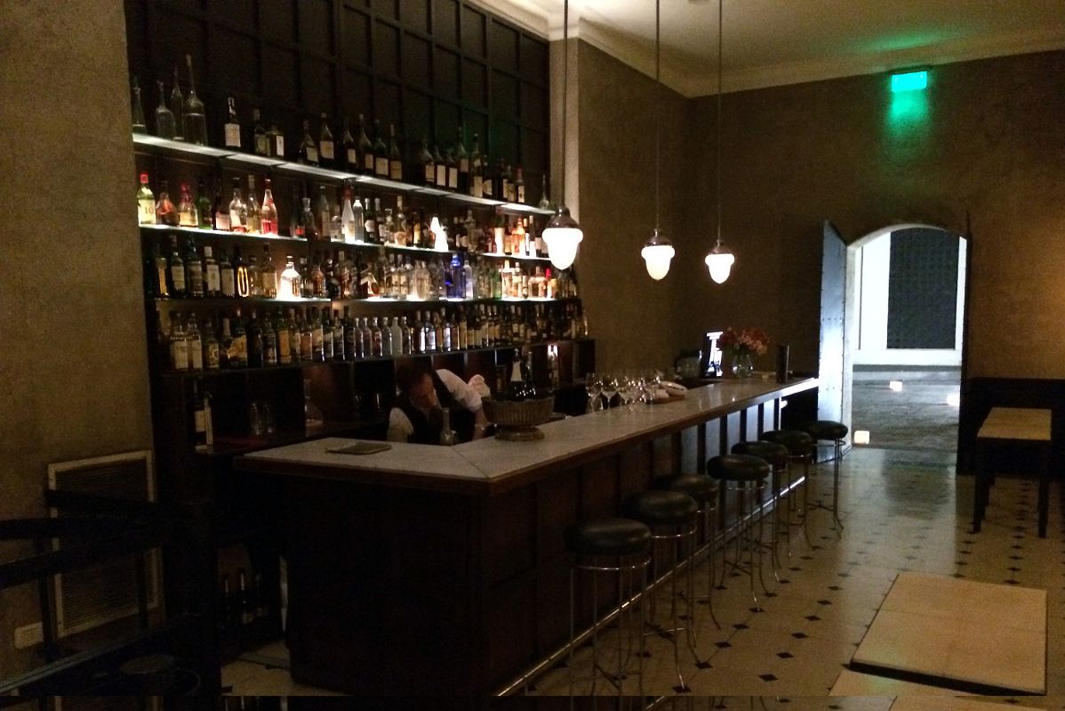 02 The Bar At The 1884 Restaurante Francis Mallman In Mendoza